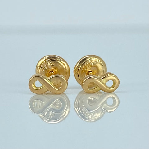 Topos Infinito Oro amarillo 18k 0,72 Gr / 6 mm  *
