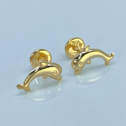 Topos Delfin Oro amarillo 18k 0,65 Gr / 6,5 mm *
