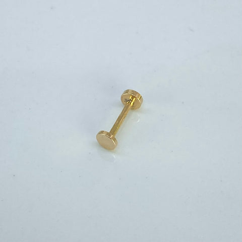 Piercing Circulo Liso / Oro Amarillo 18k (Joya) / 0,39 gr / 3,4 mm / (Oreja)