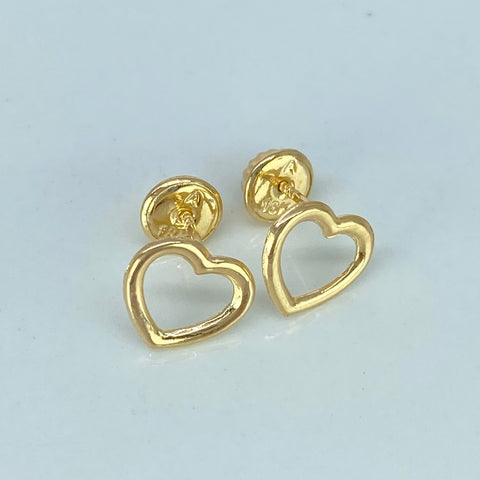 Topos Corazon Oro amarillo 0,58 Gr / 8,6 mm †