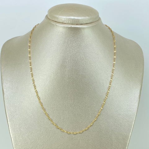 Cadena ● GC Italy Oro amarillo 18k +1 / 1,5 Gr / 2,2 mm / 45 Cm