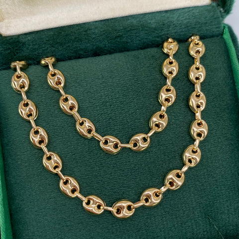 Cadena GC Oro amarillo 18k 13,95 Gr / 5,2 mm / 63 Cm *