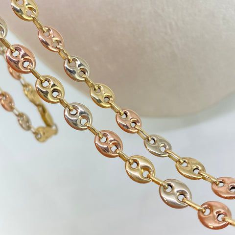 Cadena GC Tres oros 18k 13,11 Gr / 6,5 mm / 50 Cm