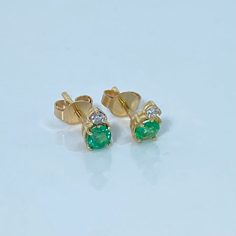 Topos Circulo / 20 Pts Esme / 4 Pts Diam Oro amarillo 18k 1,12 Gr / 0,5 mm  *