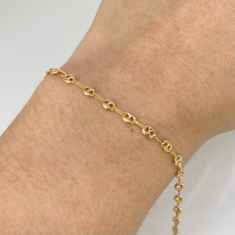 Pulso GC Oro amarillo 18k 2,00 Gr / 3,3 mm / 19,5 Cm *