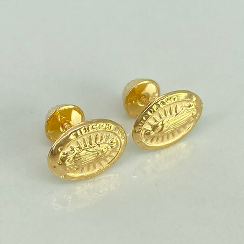 Topos Virgen Guadalupe Oro amarillo 18k 0,97 Gr / 8,3 mm