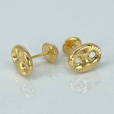 Topos GC Diamantados Oro amarillo 18k 0,9 Gr / 9 mm