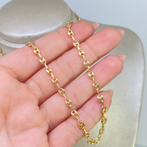 Cadena CG Oro amarillo 18k 10,00 Gr / 4,5 mm / 60 Cm