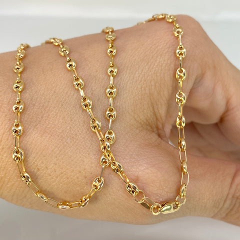 Cadena GC Oro amarillo 18k 5,20 Gr / 3 mm / 51 Cm *