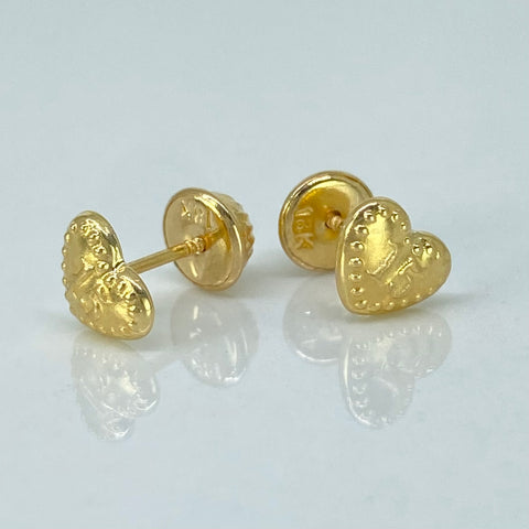Topos Corazon 15años Oro amarillo 18k 0,6 Gr / 6,6 mm *
