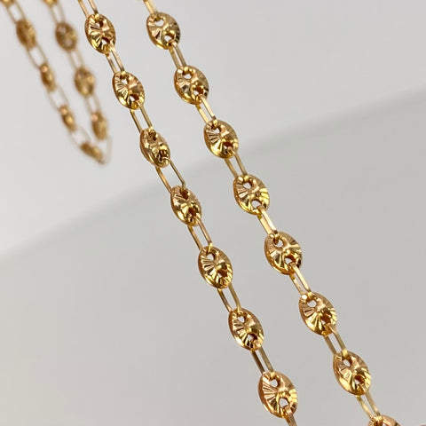 Cadena GC Diamantada Oro amarillo 5,60 Gr / 3,3 mm / 50 Cm