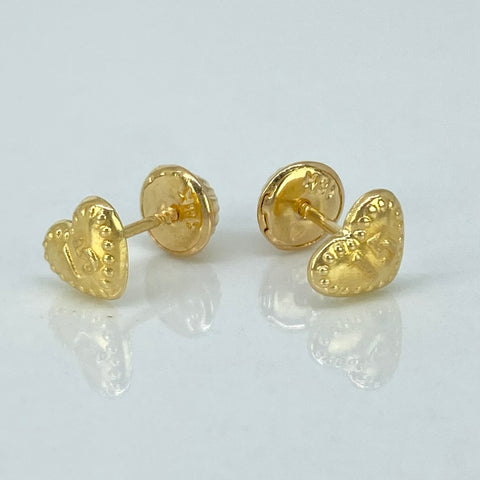 Topos Corazon 15años Oro amarillo 18k 0,6 Gr / 7 mm