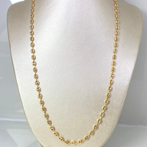 Cadena GC Diamantada Oro amarillo 18k 11,53 Gr / 4,7 mm / 59 Cm †