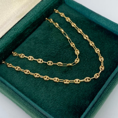 Cadena GC Oro amarillo 18k 5,96 Gr / 3,2 mm / 60 Cm