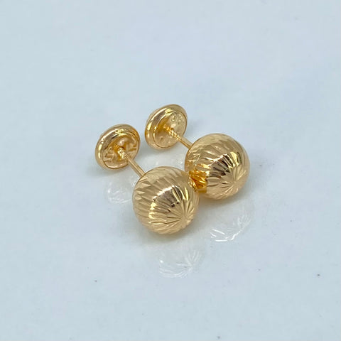 Topos Bolas Diamantadas Oro amarillo 0,91 Gr / 6,7 mm †