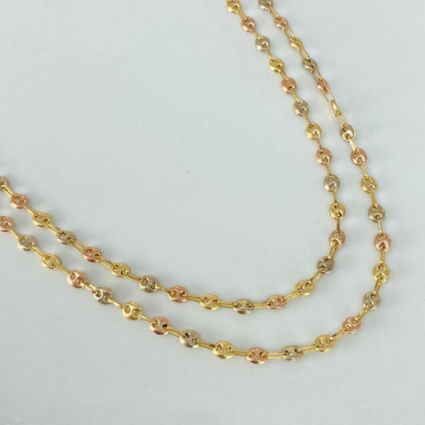 Cadena GC Tres oros 18k 6,10 Gr / 3,3 mm / 60 Cm *