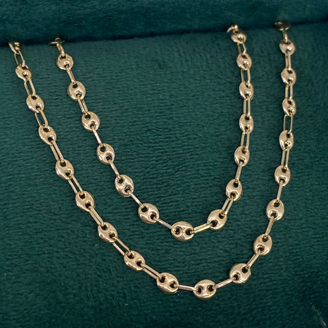 Cadena GC Oro amarillo 18k 4,61 Gr / 3,3 mm / 50 Cm