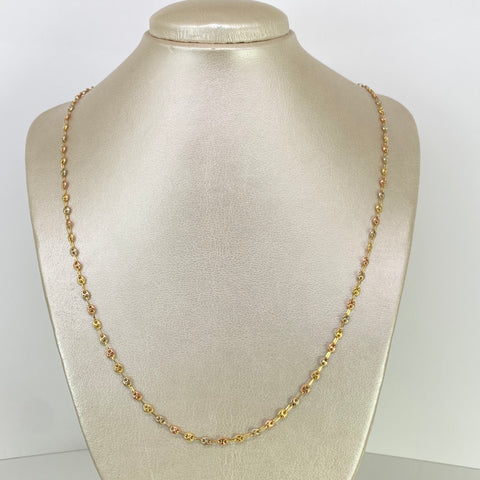 Cadena GC Tres oros 18k 5,81 Gr / 3,3 mm / 60 Cm *