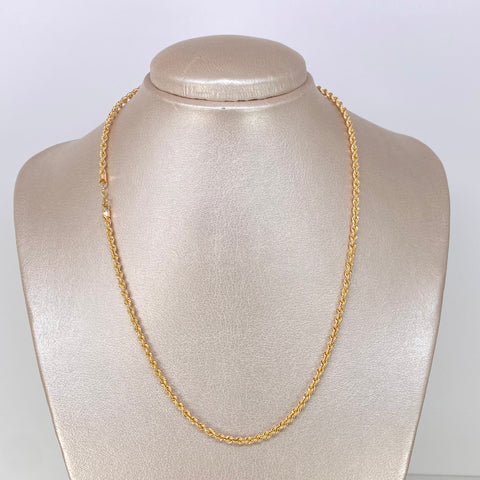 Cadena ● Lazo Oro amarillo 18k +1 / 5,4 Gr / 2,8 mm / 45 Cm *