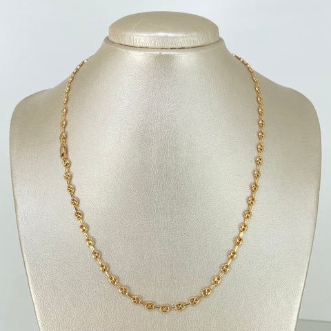 Cadena GC Oro amarillo 18k 6,00 Gr / 4 mm / 45 Cm *