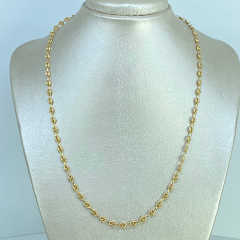 Cadena GC Diamantada Oro amarillo 18k 6,86 Gr / 4 mm / 50 Cm