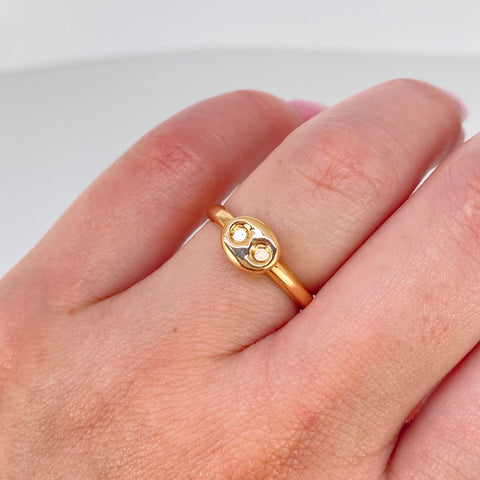 Anillo GC Oro amarillo / Talla 6 1/2 / 0,95 Gr