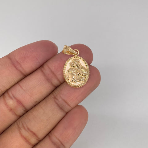 Dije Virgen Del Carmen Oro amarillo 1,56 Gr / 2,8 Cm†