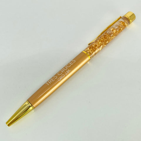 Lapicero Gold Efecto 18k*
