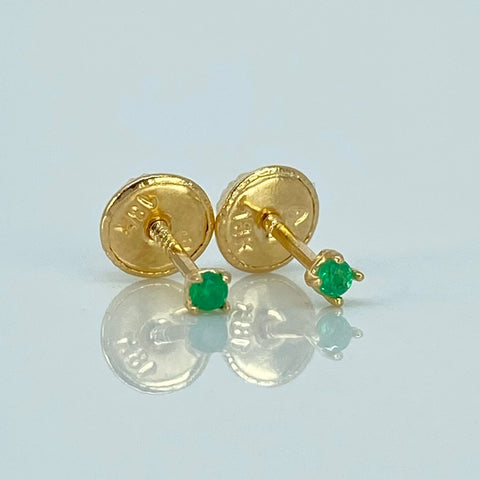 Topos Esmeraldas 7PTS Oro amarillo 0,45 Gr / 2 mm *
