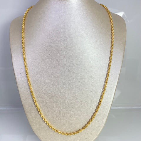 Cadena Italy Lazo Oro amarillo 18k +1 / 8,23 Gr / 3 mm / 60 Cm *