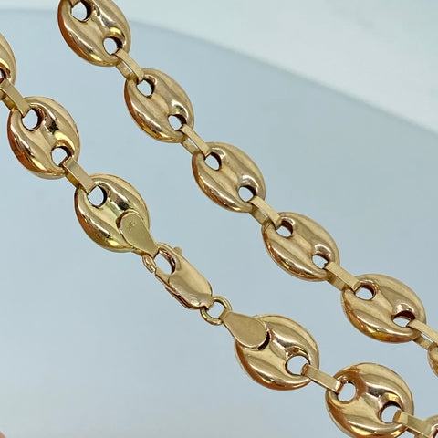 Cadena GC Oro amarillo 18k 25,15 Gr / 9,3 mm / 65 Cm *