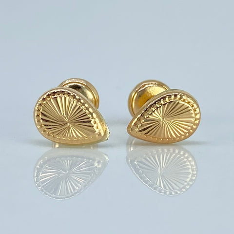 Topos Gota Diamantada Oro amarillo 0,85 Gr / 6 mm