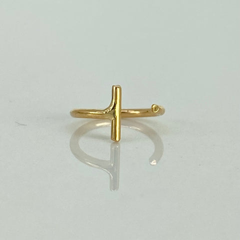 Piercing Aro / Oro Amarillo 18k (Joya) / 0,32gr / 1,1cm / (Labio)