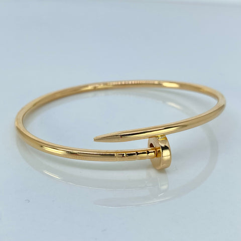 Pulso ● Clavo CT Oro amarillo 6,9 Gr / 18 Cm
