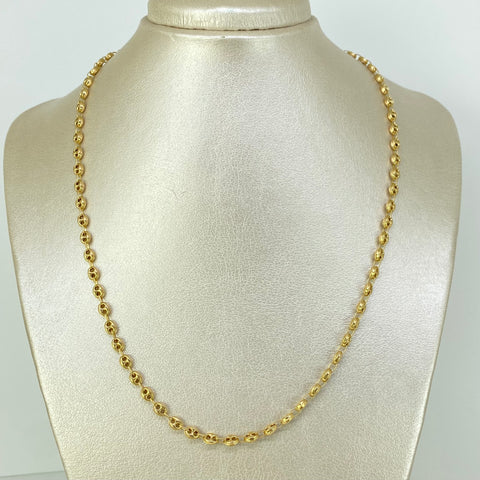 Cadena GC Oro amarillo 18k 7,40 Gr / 4 mm / 50 Cm *