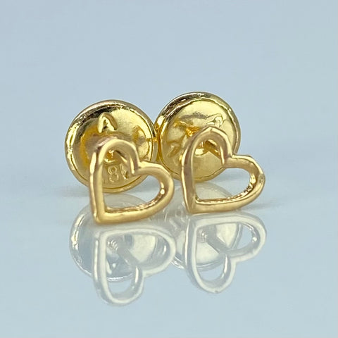 Topos Corazon Oro amarillo 0,45 Gr / 5,5 mm *