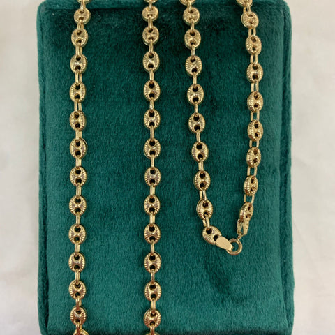 Cadena GC Diamantada 60cm 9.65gr Oro Amarillo 18k