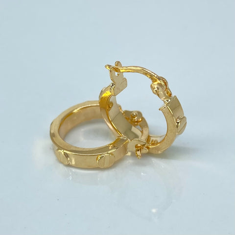 Candongas Tornillo CT Oro amarillo 1,5 Gr / 1,5 Cm *