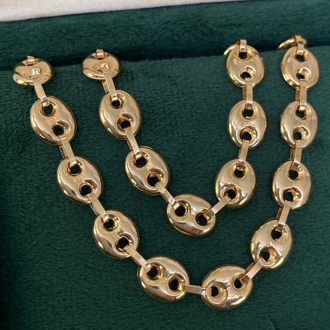 Cadena GC Oro amarillo 18k 24,30 Gr / 8,2 mm / 68 Cm *