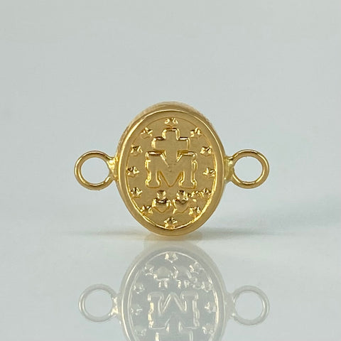 Herraje Virgen Milagrosa Oro amarillo 0,45 Gr / 1,5 Cm *