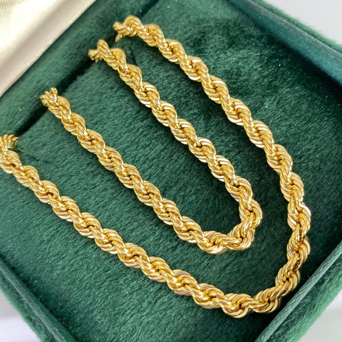 Cadena Italy Lazo Oro amarillo 18k +1 / 15,14 Gr / 4 mm / 60,5 Cm *