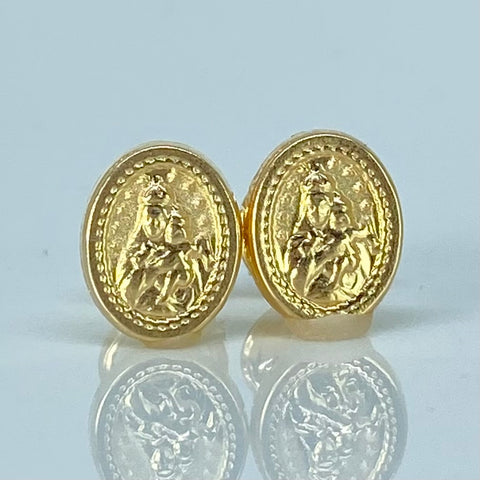 Topos Virgen Del Carmen Oro amarillo 0,7 Gr / 6,6 mm *