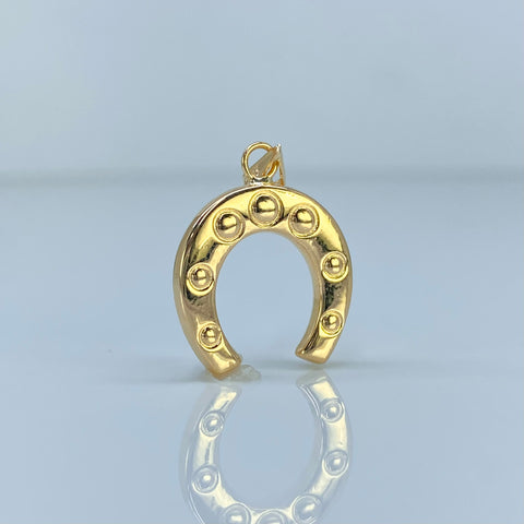 Dije Herradura Oro amarillo 18k 1,1 Gr / 2,5 Cm
