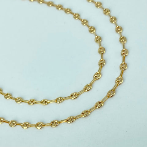 Cadena GC Oro amarillo 5,90 Gr / 3,3 mm / 60 Cm †