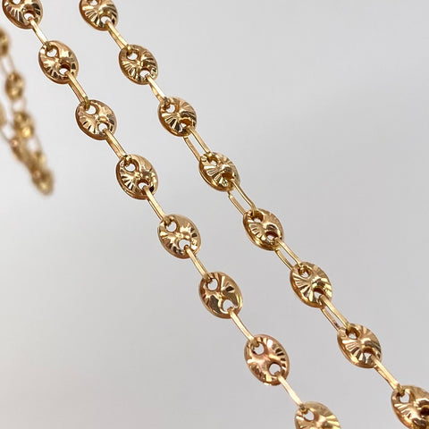 Cadena GC Diamantado Oro amarillo 6,71 Gr / 3,3 mm / 60 Cm †