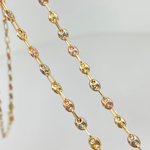 Cadena GC Tres oros 18k 5,80 Gr / 3,2 mm / 60 Cm