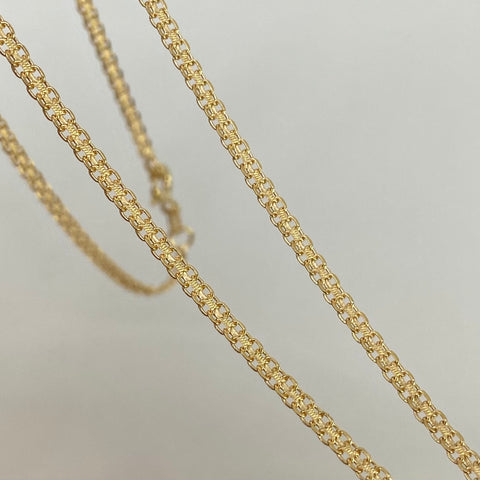 Cadena ● China Oro amarillo 18k 4,37 Gr / 2,2 mm / 45 Cm *