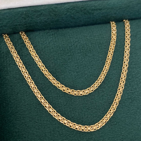 Cadena China Oro amarillo 18k 2,88 Gr / 2,3 mm / 45 Cm †