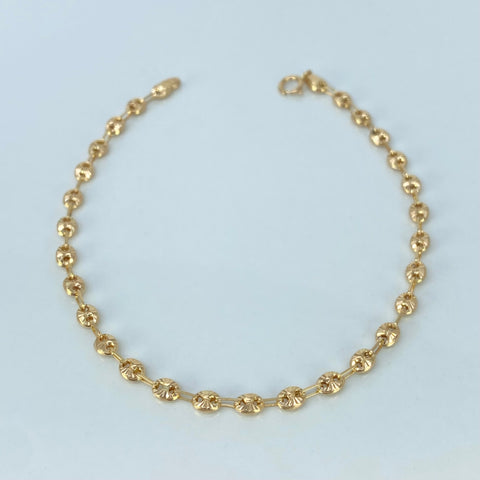 Pulso GC Diamantado Oro amarillo 2,25 Gr / 3,3 mm / 18,7 Cm