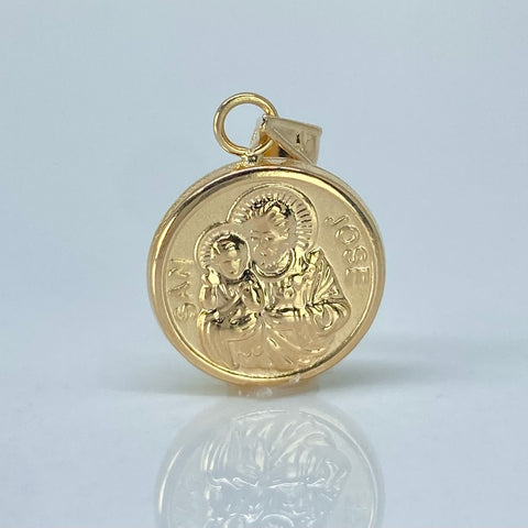 Dije San Jose Oro amarillo 0,83 Gr / 2,1 Cm †